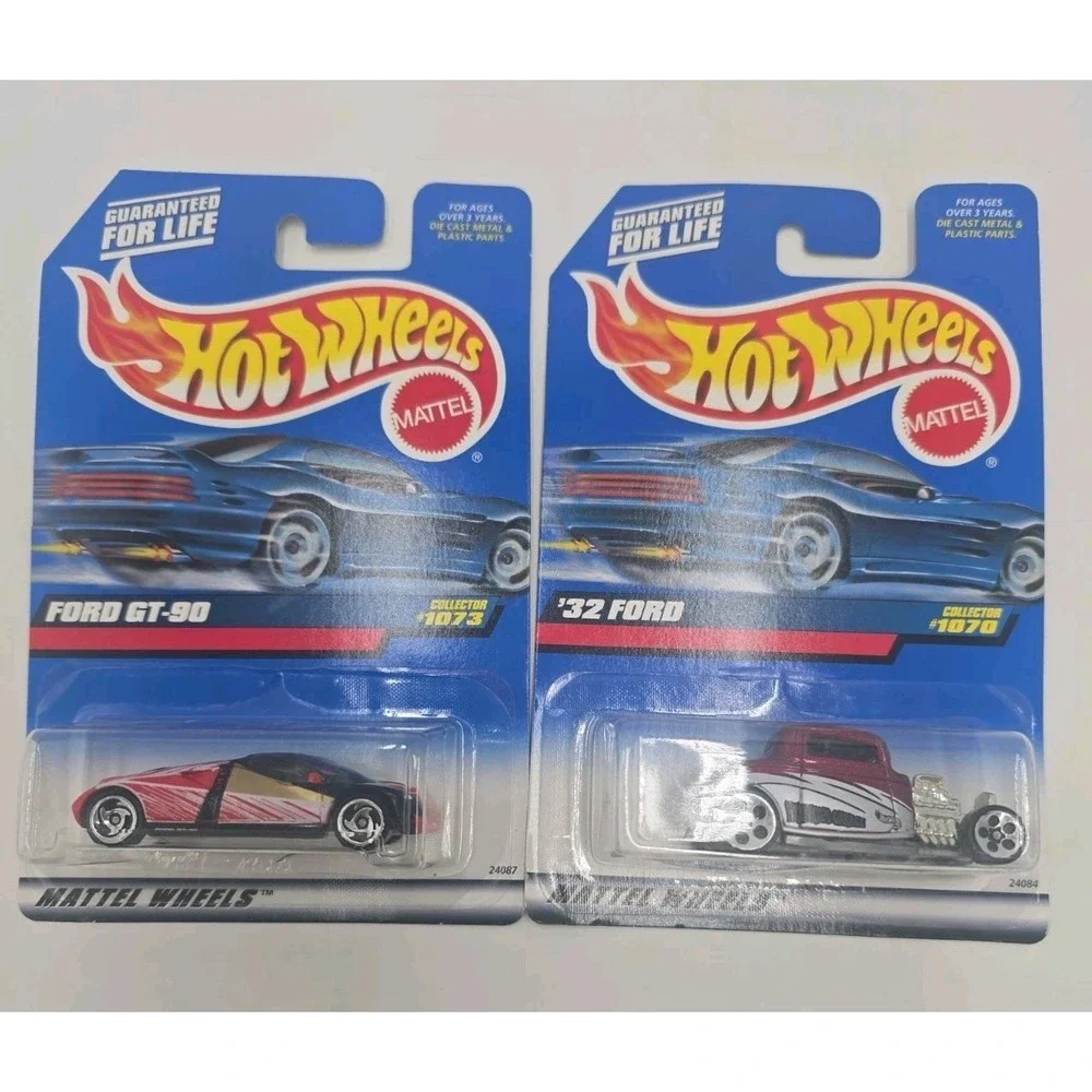 Hot Wheels Collectors Lot Ford GT-90 & '32 Ford Diecast Mattel New Cars Lot Of 2